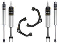 ICON 2020-2026 GM 2500/3500 HD, 0-2" Lift, Stage 1 Suspension System, Tubular